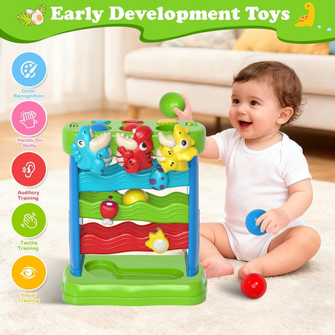 1 2 3 12-18 AuroTops Toys for Toddlers Years Old Boys & Girls Musical Toy for Kids Months Interactive Montessori Toys