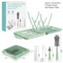 Set Essential-6 1 Bottle Brush -Baby Travel in Bottle Cleaner Kit with Silicone Bottle Brush,Nipple Cleaner Brush,Straw