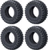 RC Rubber Micro Tires 38mm with Foam Insert, 4pcs for 1/18 Kyosho Mini Z 4x4 Jimny