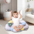 4-in-1 Tummy 0-24 MIIMER Time Baby Mat & Seated Support Cushion, Detachable Nursing Pillow with High, Firm, Large Area