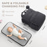 Backpack, Backpack VONAL Diaper Bag Lightweight Baby Diaper Bags, Travel Large Diaper Bag with Changing Station, Black