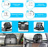 Shynerk Baby 4.3'' Baby Car Mirror with HD Night Vision Function Display, Safety Car Seat Camera with Wide Crystal