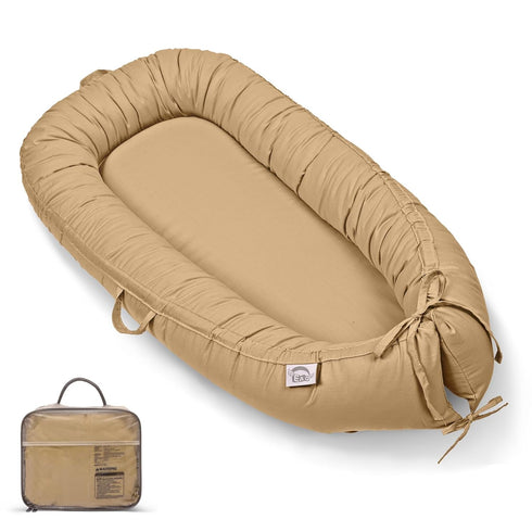 EAQ Baby Lounger, Infant Lounger for Newborn,Portable Baby Nest Cover Breathable & Soft,