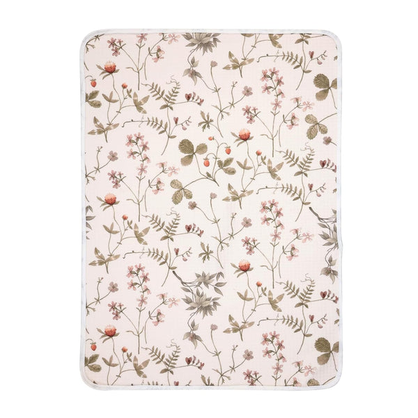 haakaa Waterproof Changing Pad Liners, 100% Cotton, Soft & Breathable (1pc, 19.5"