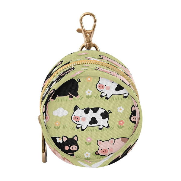 Kigai Pacifier Holder for Diaper Bag & Stroller Cute Pig Portable Pacifier