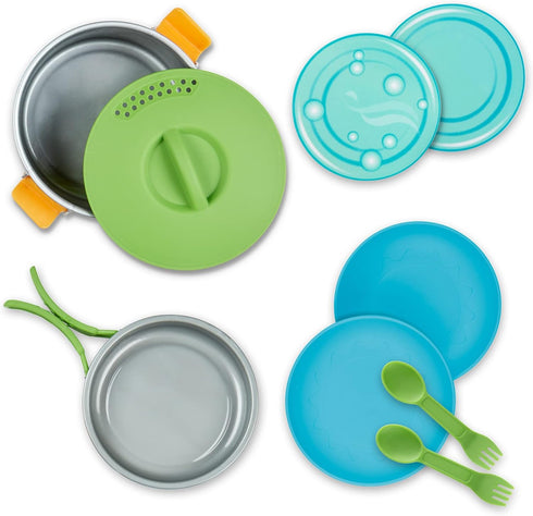Melissa & Doug Let’s Explore Outdoor Cooking Play Set - 27 Pieces