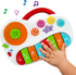 Musical Piano Toy for Toddlers 1-3 Years Old, with Keyboard Note, DJ Mixer, Light-Up Buttons - Educational Fun for Boys