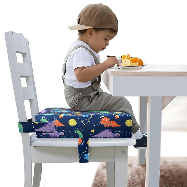 Toddler Booster Seat for Dining Table, Portable Booster Seat for Kitchen Chair,
