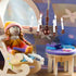 Mini Chandelier Ceiling Light for Dollhouse - GANAZONO Decorative Lamp