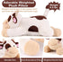 22 Inch 4.5 (22" 4.5 lbs gnomantic Cow Weighted Stuffed Animals - Pounds Weighted Plushies Cow Stuffed Animals - Big