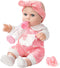 DONTNO 12'' Baby Doll in Gift Box with Clothes Accessories Playset,Pacifier,Feeding Bottle.