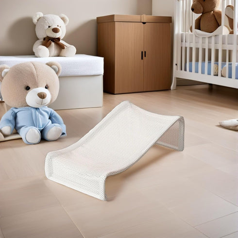 Non-Slip Bath Support Seat for Newborns - Mesh Pad Cushion for Bathtime