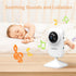 ebemate Video Baby Monitor Camera, 2.8" LCD Screen, No Glow Night Vision, 2-Way Talk, 1200FT Range EBE28