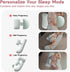 Pregnancy Pillow for Sleeping, Full Body Maternity Pillow with Removable Cover, Detachable U-Shape Pregnancy Body
