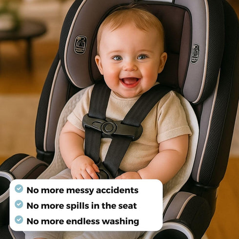 Generic (10-Pack), Disposable Seat Liners for Car & Travel Leak-Proof Absorbent Pads, Protects Vehicle Seats, Strollers