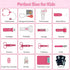 Pink Doctor Kit for Toddlers 3-5 - Pretend Doctor Play Set with Cart, Stethoscope, and Thermometer for Kids 6-8
