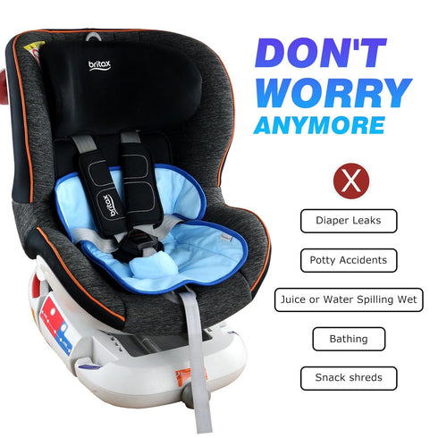 1 Pack) Piddle Pads, Multi-use and Leak Free Lines for Baby Stroller, High Chair & Car Seat, Waterproof Toilet Training