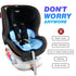 1 Pack) Piddle Pads, Multi-use and Leak Free Lines for Baby Stroller, High Chair & Car Seat, Waterproof Toilet Training