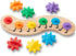 Melissa & Doug Rainbow Caterpillar Gear Toy - 6 Interchangeable Gears for Toddlers and Babies
