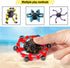 Transformable Fidget Spinners 2 Pcs, Stress Relief Sensory Toys for Kids and Adults, Fingertip Gyros for Boys and Girls.