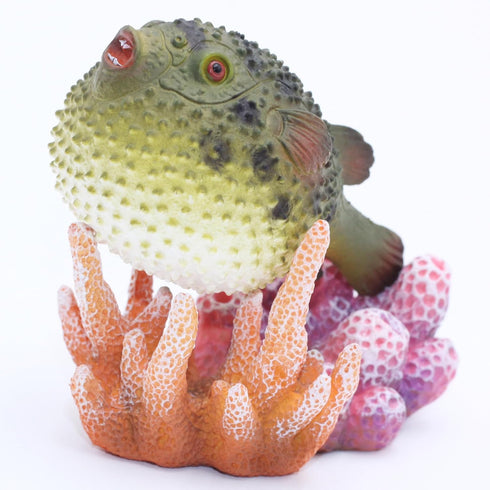Gemini&Genius Pufferfish Toys for Kids - Realistic Blowfish Action Figures, Educational Gifts for Animal Lovers