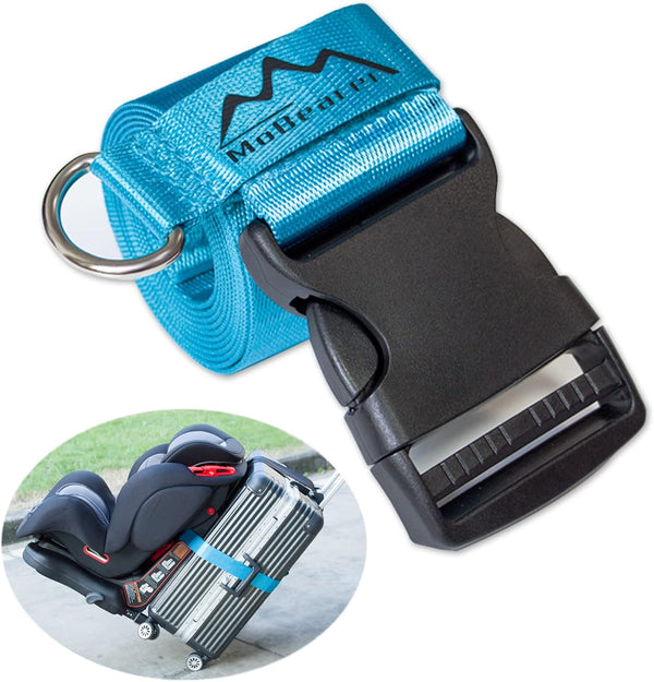Car Seat Travel Belt to Suitcase,Car Seat Travel Strap to Convert Kid