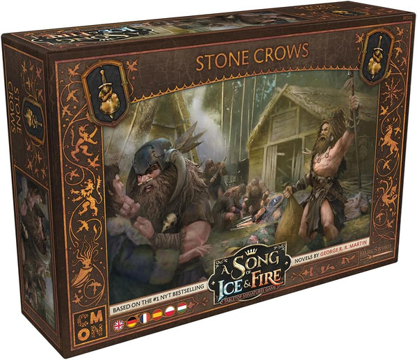 CMON A Song of Ice and Fire Tabletop Miniatures Game, Stone Crows Unit Box for Strategy Game