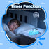 Ammonite 8 Dragon Night Light, Cute Dragon Lamp with Color Lights, Soft Silicone Kids Nursery Nightlight LED Touch