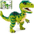 CSNRHG Dinosaur Tyrannosaurus Rex Building Blocks Velociraptor Model Decor Micro Mini Blocks Toy