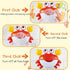 Baby Bath Toys for Toddlers - Crab Bath Bubble Maker with 12 Songs - 3 Pack Wind-up Pool Toys for Kids