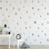 Stylish Animal Wall Stickers - Nursery, Toddler, Kids Jungle Designs, Easy to Apply Baby Wall Stickers