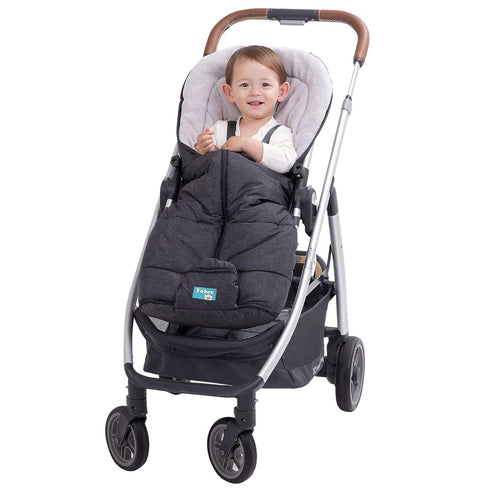 Yobee Winter Waterproof Warm Stroller Bunting Bag, Center and Botton Open for Easy in and Temperature Control, Multi