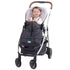 Yobee Winter Waterproof Warm Stroller Bunting Bag, Center and Botton Open for Easy in and Temperature Control, Multi