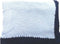 Sanjit Knitted Crochet Finished Blue Cotton Baby Blanket Trimmed Navy Chenille