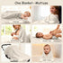 47x47 ZPECC Muslin Toddler Blanket Thicker, Organic Cotton Kids Quilt Hypoallergenic for Baby Essentials Crib Stroller