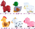 6 Pack Tub Works Barnyard Mold Free Bath Toys, | Sealed, No Hole Bath Toys Design Keeps Moisture Out | Soft, Squeezable