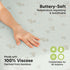 Pack 2-Pack Pack 38x26, Cozy, and Play Sheets Fitted - Mini Crib Sheets for N Play Mattress Soft & Neutral Toddler