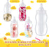 Tessco for you 2 15 Inch Pcs Big Baby Shower Bottle for Baptism Game Large Jumbo Plastic Baby Shower Bottle Piggy Candy