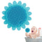 Baby Shampoo Brush Cleaning Hair Washing Brush, Soft Hair Bathing Brush, Newborn Hair Brush for Dry Skin Eczema (Blue)