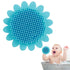 Baby Shampoo Brush Cleaning Hair Washing Brush, Soft Hair Bathing Brush, Newborn Hair Brush for Dry Skin Eczema (Blue)
