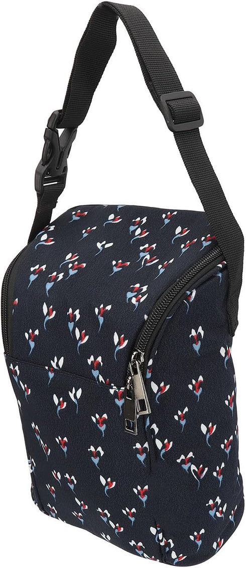 Sonew Portable Insulated Baby Bottle Bag with Detachable Buckle - Large Capacity Thermal Breastmilk Storage Bag, Black