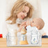 Baby Bottle Organizer Plastic Storage Center for Baby Bottles and Food Jars, Perfect for Kitchen Cabinet and Countertop