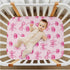Pack 1, 39" 27" Pfrewn Mini Crib Sheets, n Play Sheets, Stretchy Portable Fitted Playard Sheet, Convertible Playard