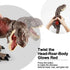 3-5 6 7 8 Tyrannosaurus Rex Action Figure Toy - Continuing Head Strike T Rex Dinosaur Toy with Roar & Light Up, Neck