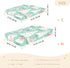 Bseiialft 52 28 Colorful Christmas Trees Snow Crib Sheets for Boys Girls Soft and Breathable Cotton Baby Sheets