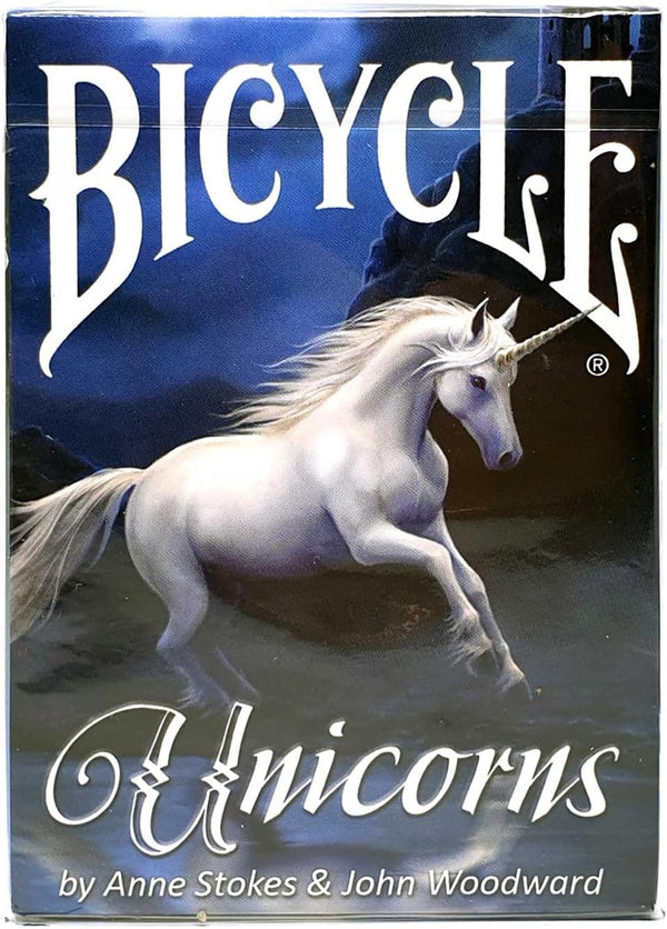 Anne Stokes Bicycle Playing Cards - Unicorns