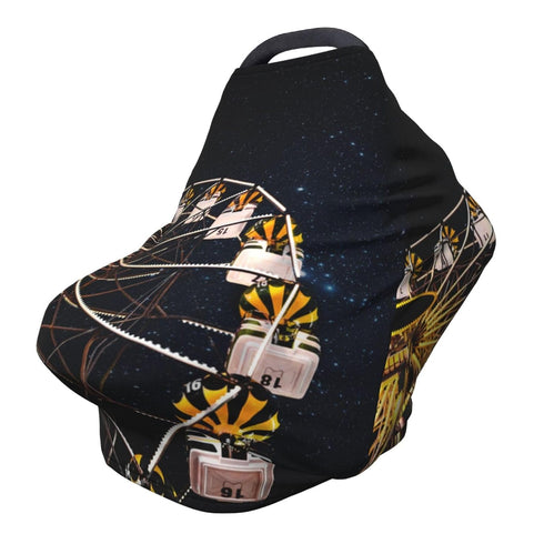 Schgap Ferris Wheel Car Seat Cover for Babies Nursing Cover Breastfeeding Baby Carrier