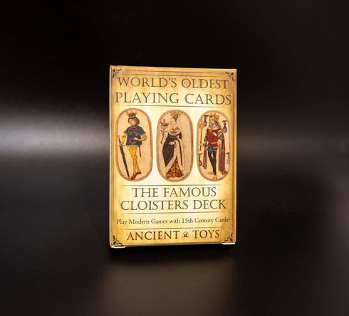 The World’s Oldest Playing Cards – Full Cloisters Deck for Any Modern Card Game