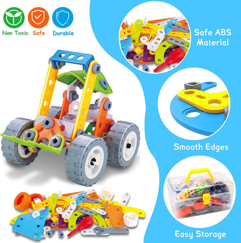 10 1 4 5 6 7 8+ 4-8 5-7 6-8 3-5 4-6 8-10 in STEM Toys for Year Old Boy Girl Birthday Gifts Building Toys for Kids Ages