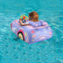 BOffer 3D Swimming 12-18, 12-24 2-3, 3+ Baby Pool Float with Car Design, PVC Baby Swim Float, Toddler Pool Float